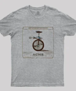 Alternative view of AACME Jet-Propelled Unicycle Geek T-Shirt