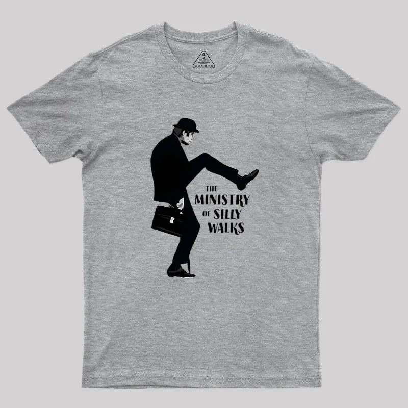 The Ministry Of Silly Walks Geek T-Shirt