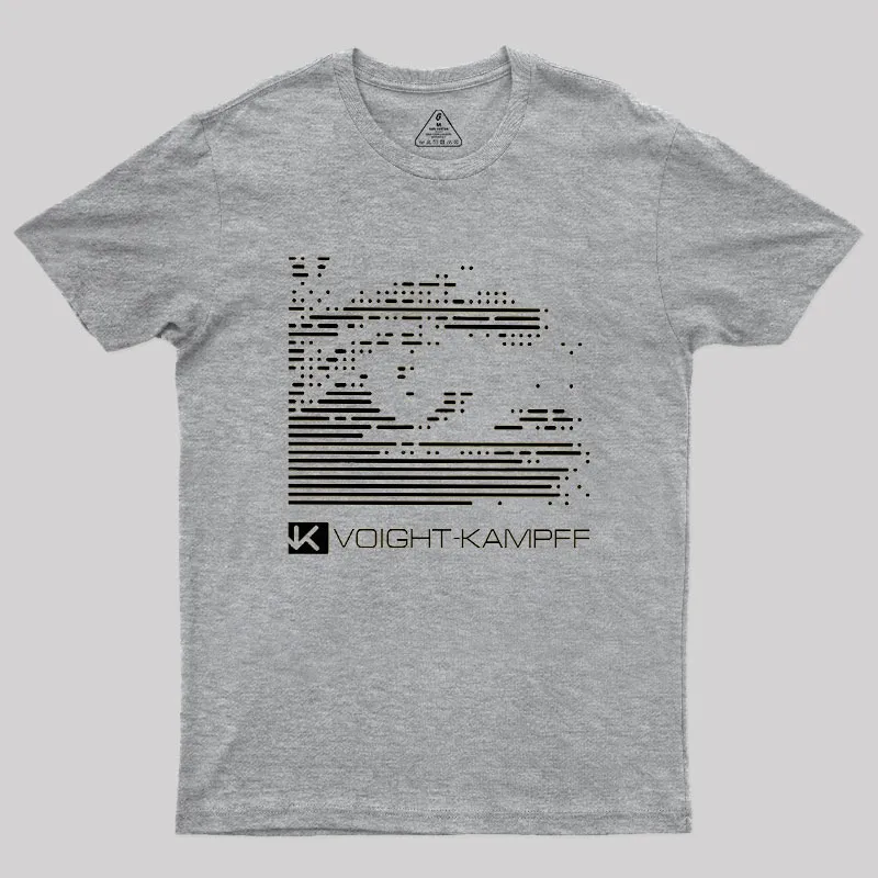 Voight-Kampff Distressed Geek T-Shirt - Image 4