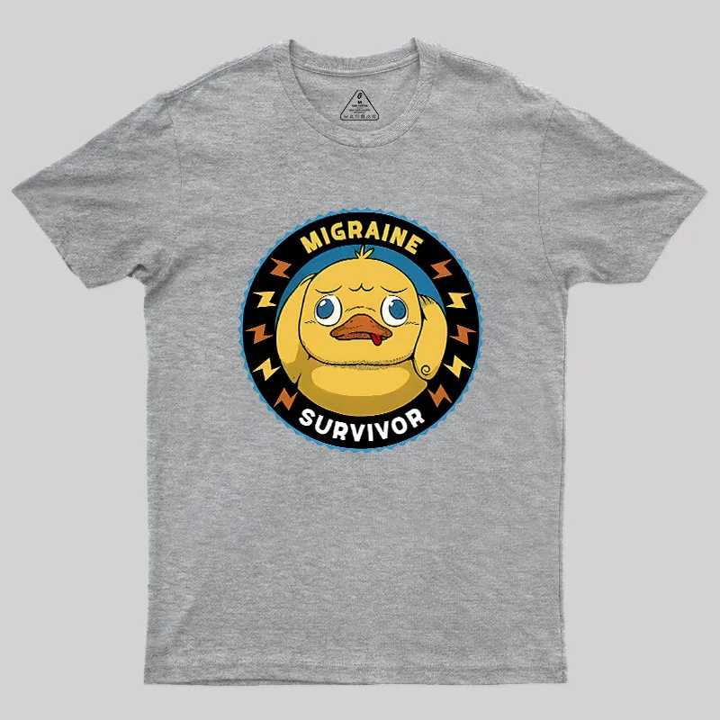 Migraine Survivor Geek T-Shirt - Image 4