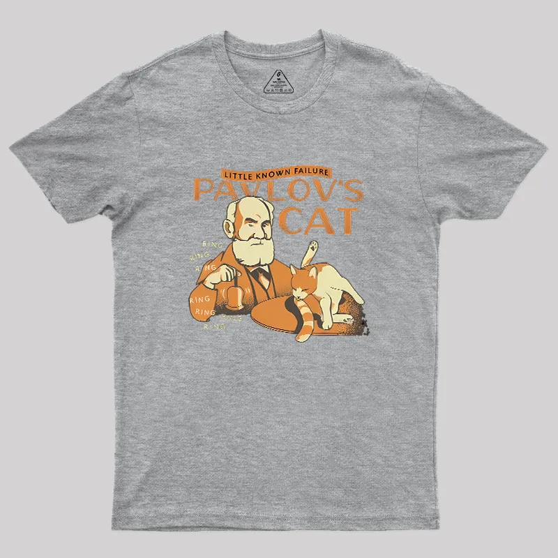 Pavlov's Cat Geek T-Shirt - Image 4