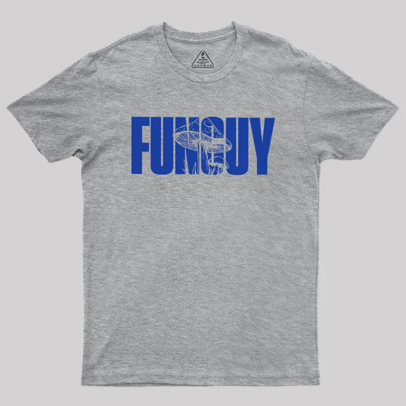 Fungi Fun Guy Geek T-Shirt - Image 4