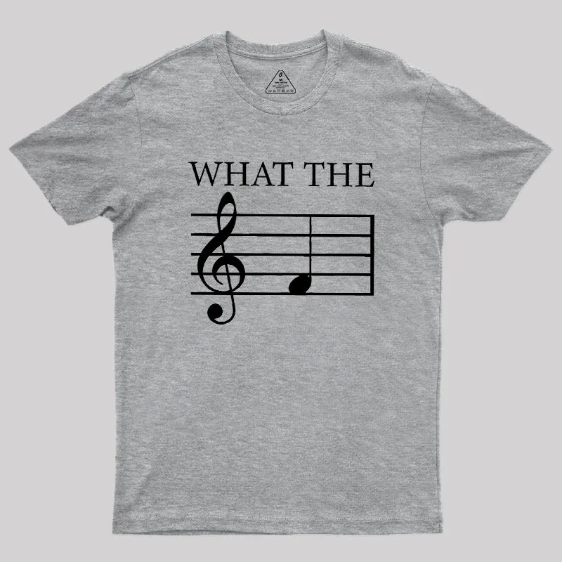 What the F (Treble) Geek T-Shirt - Image 4