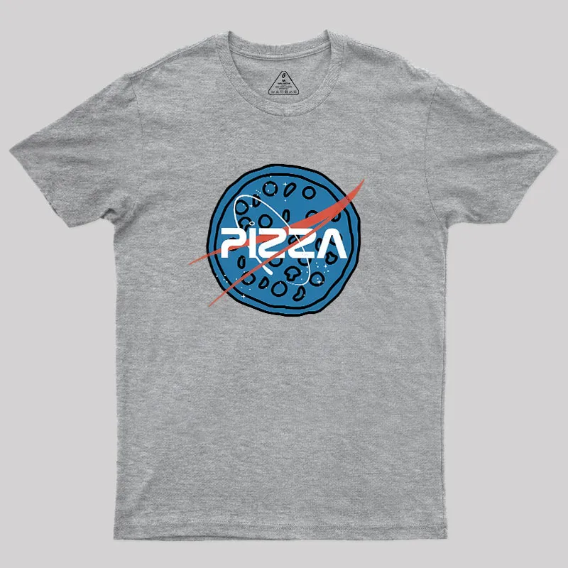 Space Pizza Geek T-Shirt - Image 4