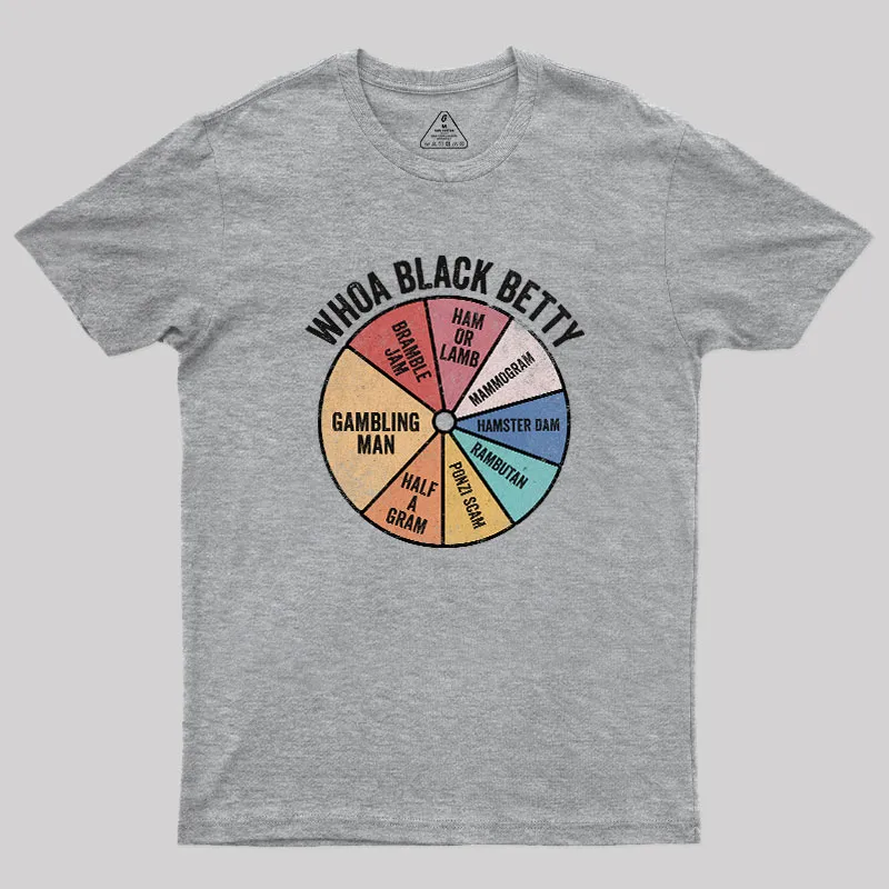 Whoa Black Betty Geek T-Shirt - Image 4