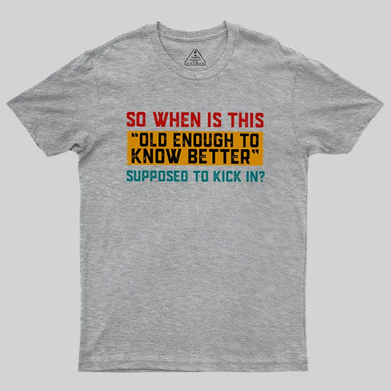 So When Is This Geek T-Shirt - Image 3