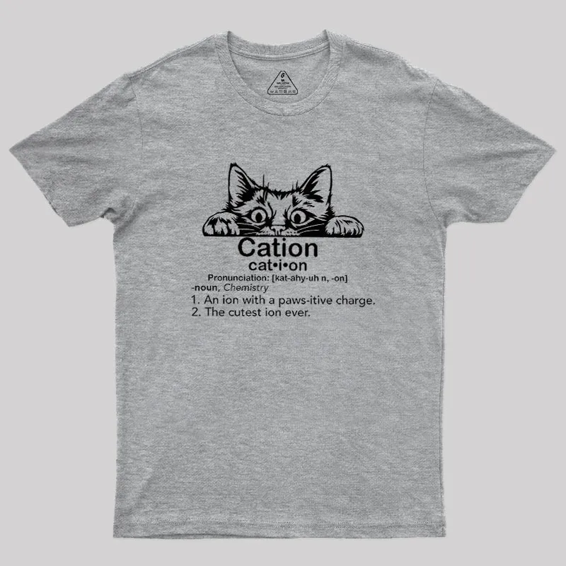 Cat-tion Geek T-Shirt
