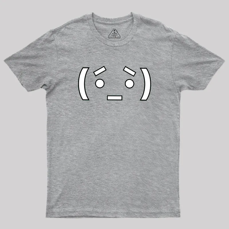 Nerdy Anime Emoticon Geek T-Shirt - Image 4