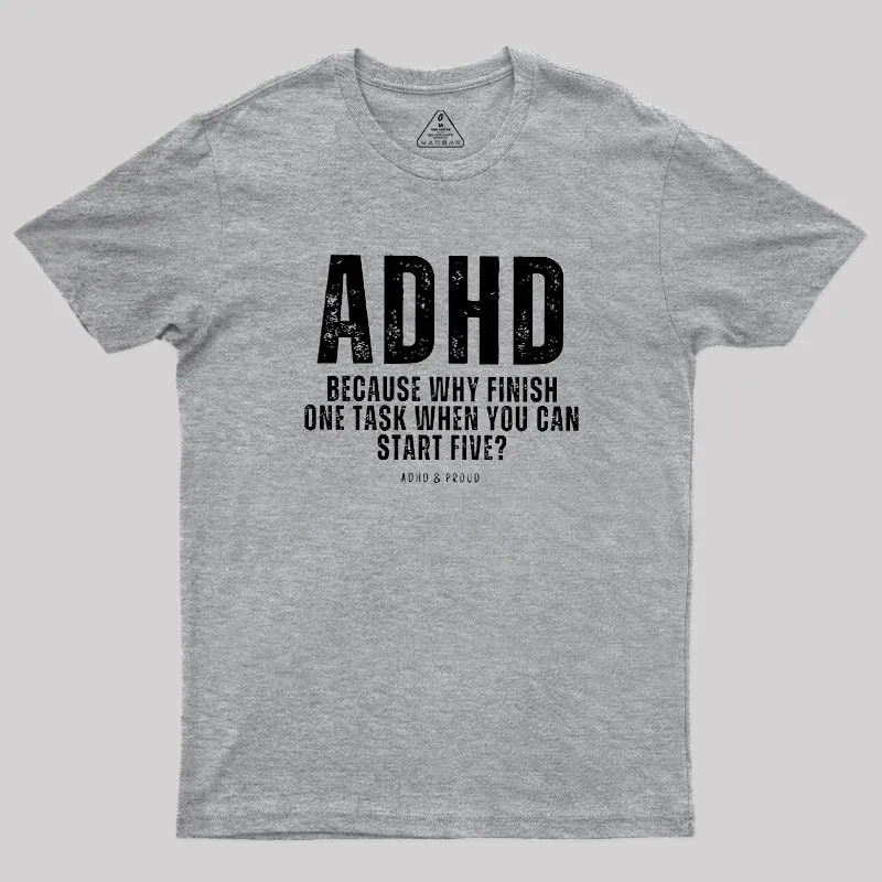 ADHD Geek T-Shirt - Image 4