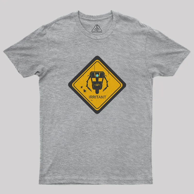Caution: Irritant Geek T-Shirt - Image 4