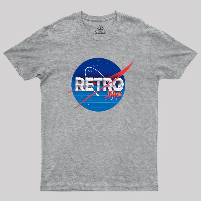 Retro Space Geek T-Shirt - Image 4