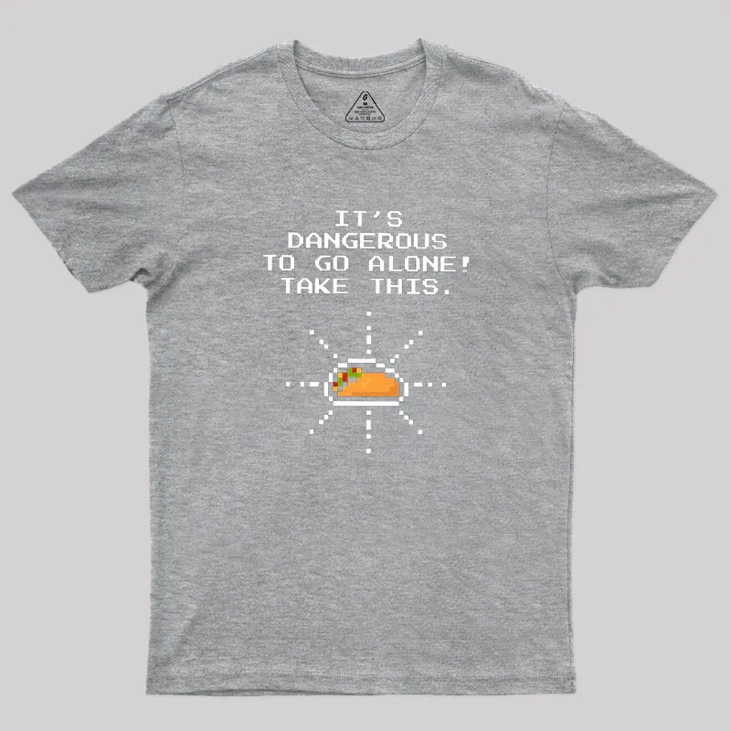 The Taco of Time Geek T-Shirt - Image 4