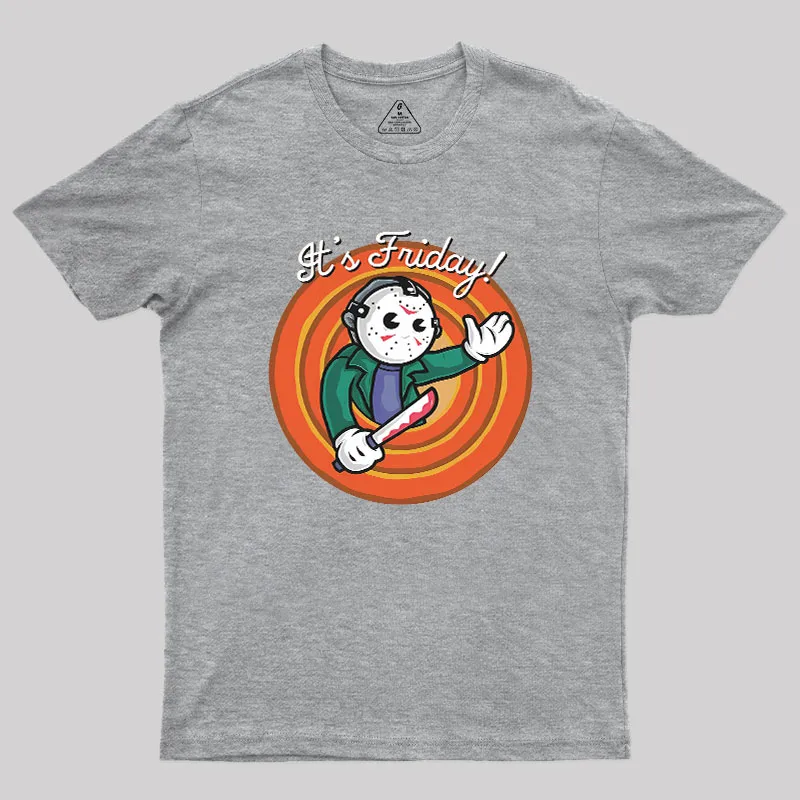 It's Friday Geek T-Shirt - Image 4