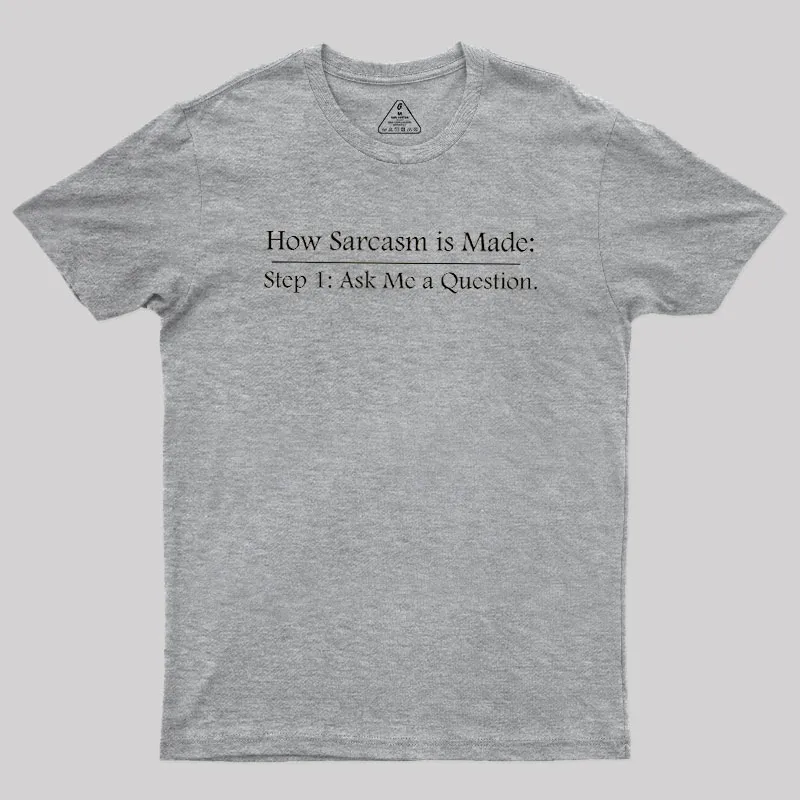 Step 2: Sarcasm Geek T-Shirt - Image 4