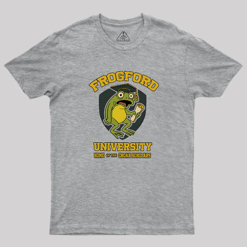 Frogford University – Home of the C Geek T-Shirt - Image 5