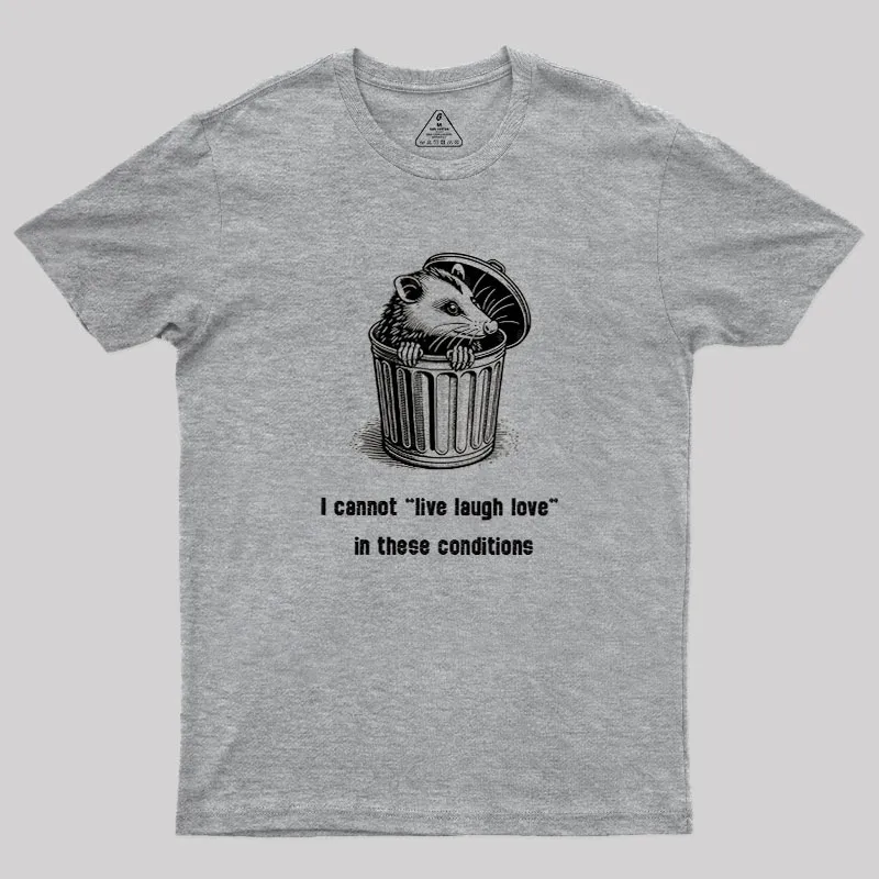 Live Laugh Love Geek T-Shirt - Image 3