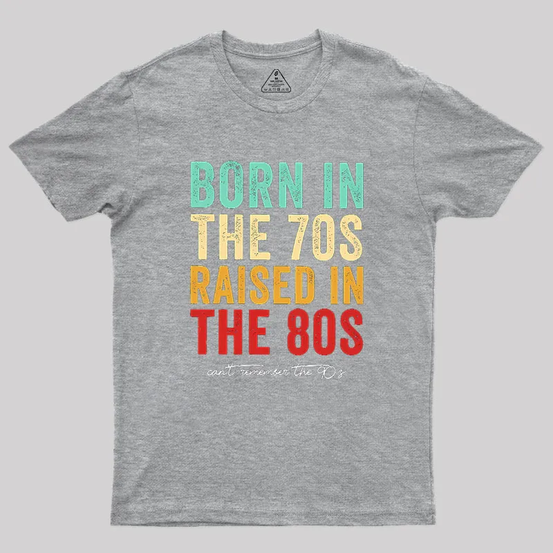 Raised In The 80s Geek T-Shirt - Image 4