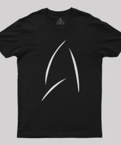 Alternative view of Minimalist Delta Geek T-Shirt