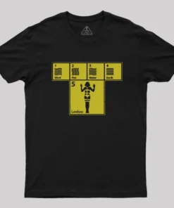 Alternative view of Five Elements Geek T-Shirt