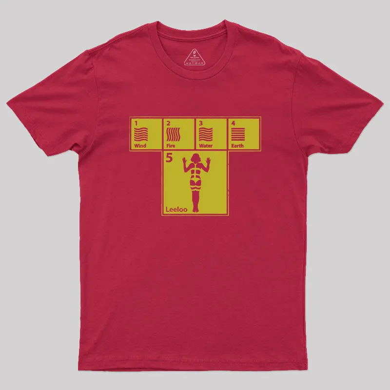 Five Elements Geek T-Shirt - Image 4