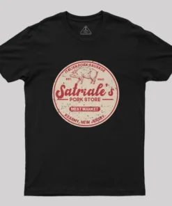 Alternative view of Italian Pork Store Geek T-Shirt