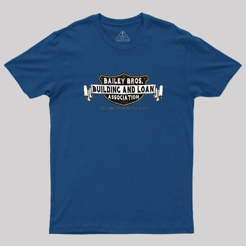 Bailey Bros. Building & Loan Geek T-Shirt - Image 2