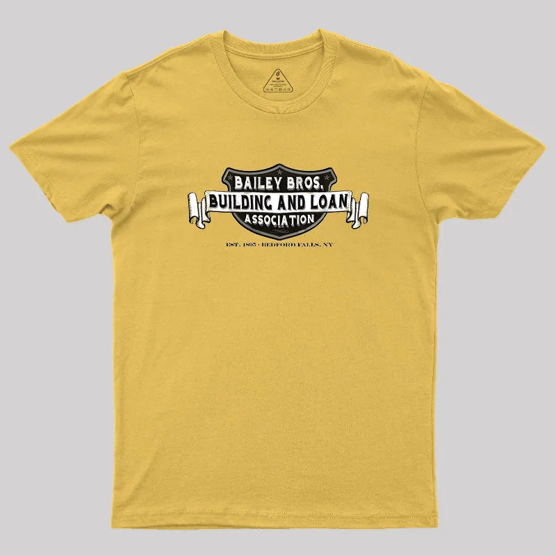 Bailey Bros. Building & Loan Geek T-Shirt - Image 7