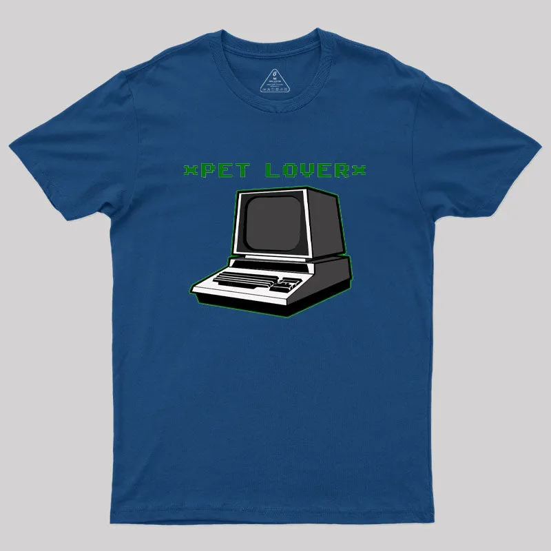 PET Lover Commodore Pet Geek T-Shirt - Image 3