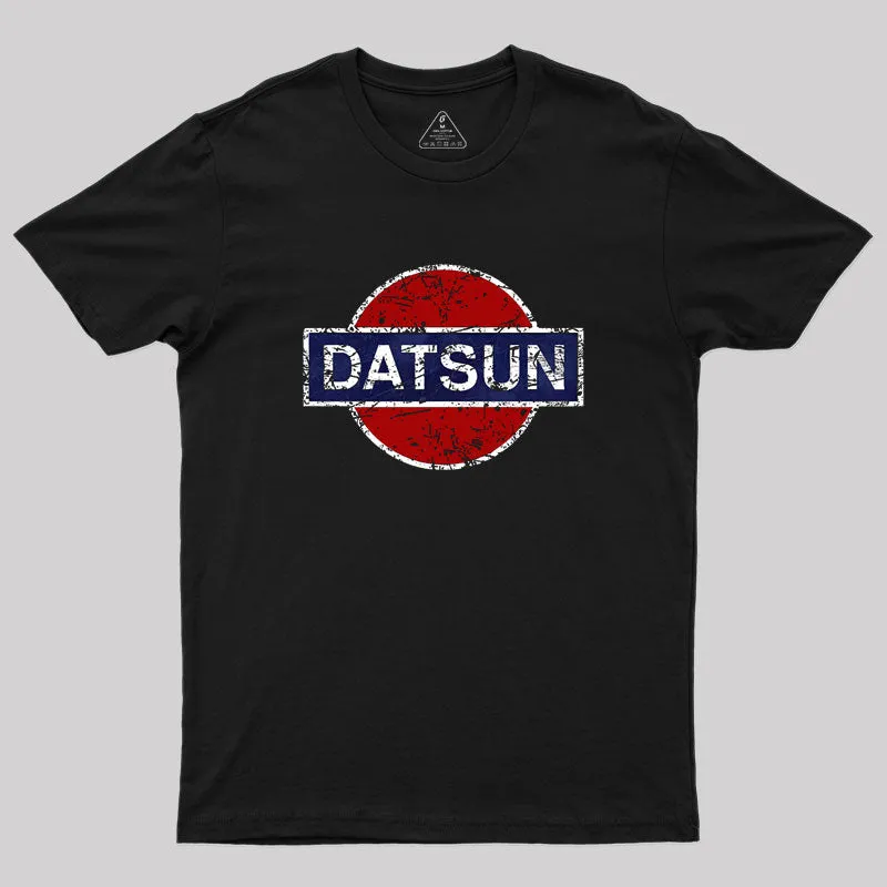 Tiger Datsun Retro Car Geek T-Shirt - Image 3