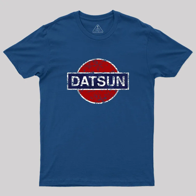 Tiger Datsun Retro Car Geek T-Shirt