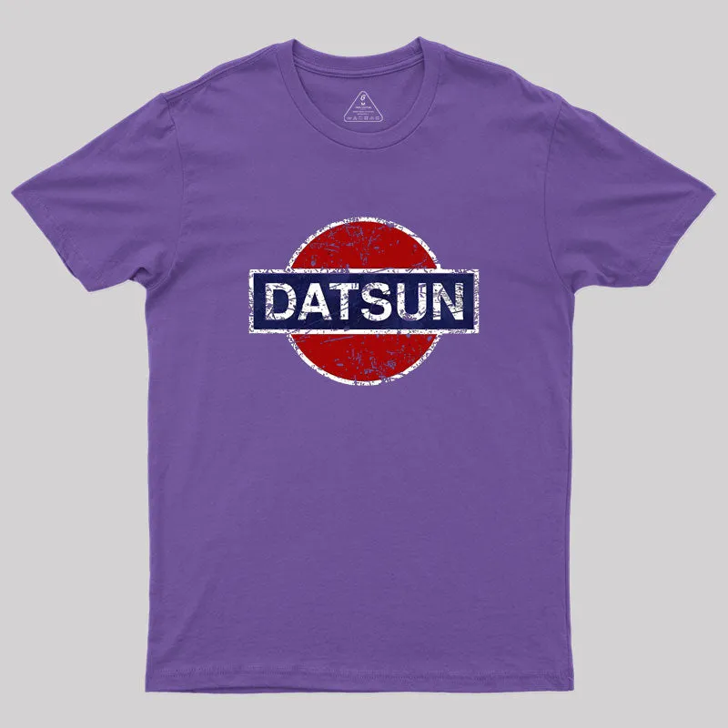 Tiger Datsun Retro Car Geek T-Shirt - Image 5