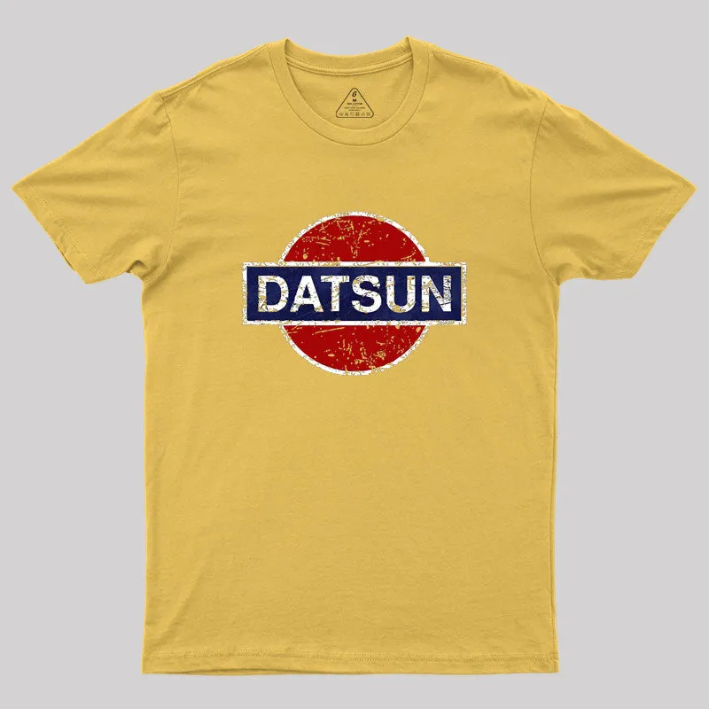 Tiger Datsun Retro Car Geek T-Shirt - Image 7