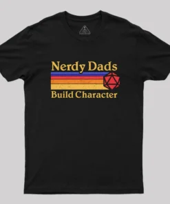 Alternative view of Nerdy Dads Geek T-Shirt