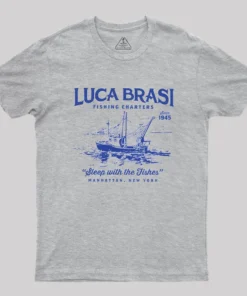 Luca Brasi Fishing Charters Geek T-Shirt