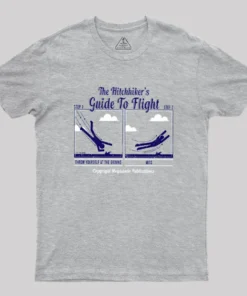 Alternative view of A Guide To Flight Geek T-Shirt
