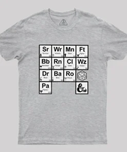 All Elements Dungeons & Dragons Geek T-Shirt