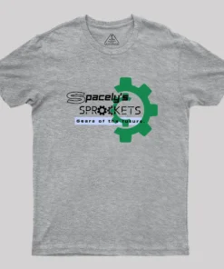 Spacely's Sprockets Futuristic-Retro Geek T-Shirt