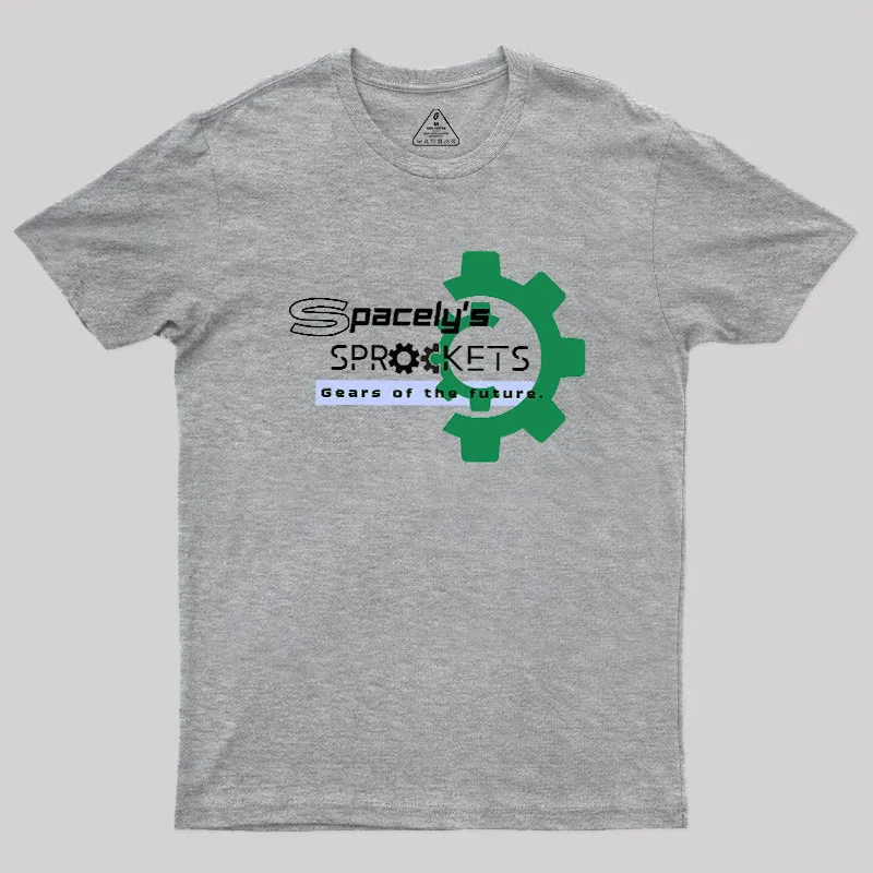 Spacely's Sprockets Futuristic-Retro Geek T-Shirt
