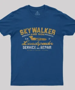 Alternative view of Skywalker & Son Landspeeder Repair T-Shirt
