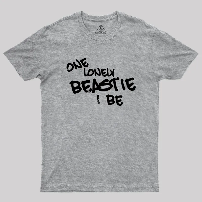 One Lonely Beastie I Be Geek T-Shirt - Image 4