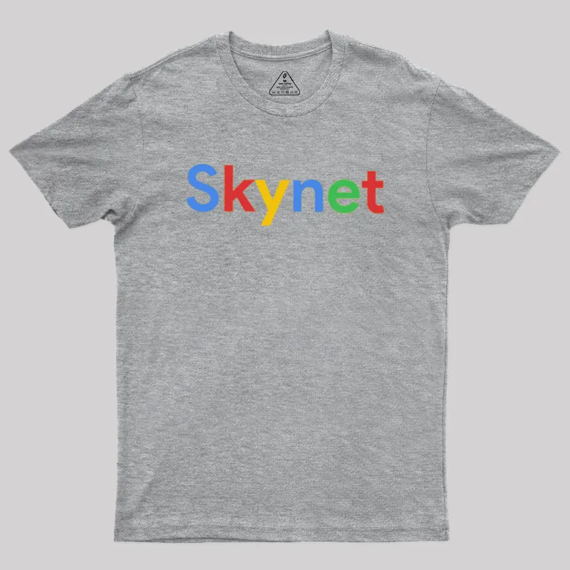 Skynet Humour Geek T-Shirt - Image 4