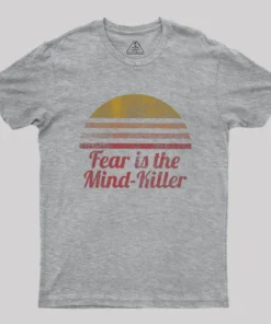 Alternative view of Fear is the Mind Geek T-Shirt