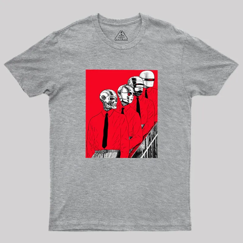 The Man Machines Geek T-Shirt - Image 4