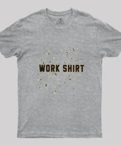 Alternative view of Work Shirt Peacemaker Geek T-Shirt