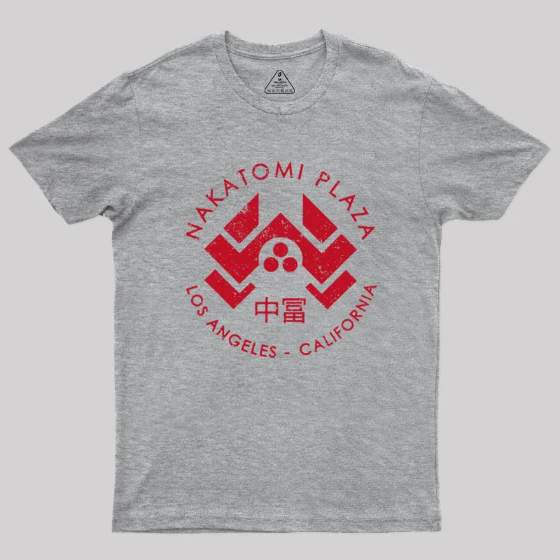 Nakatomi Plaza Geek T-Shirt - Image 2