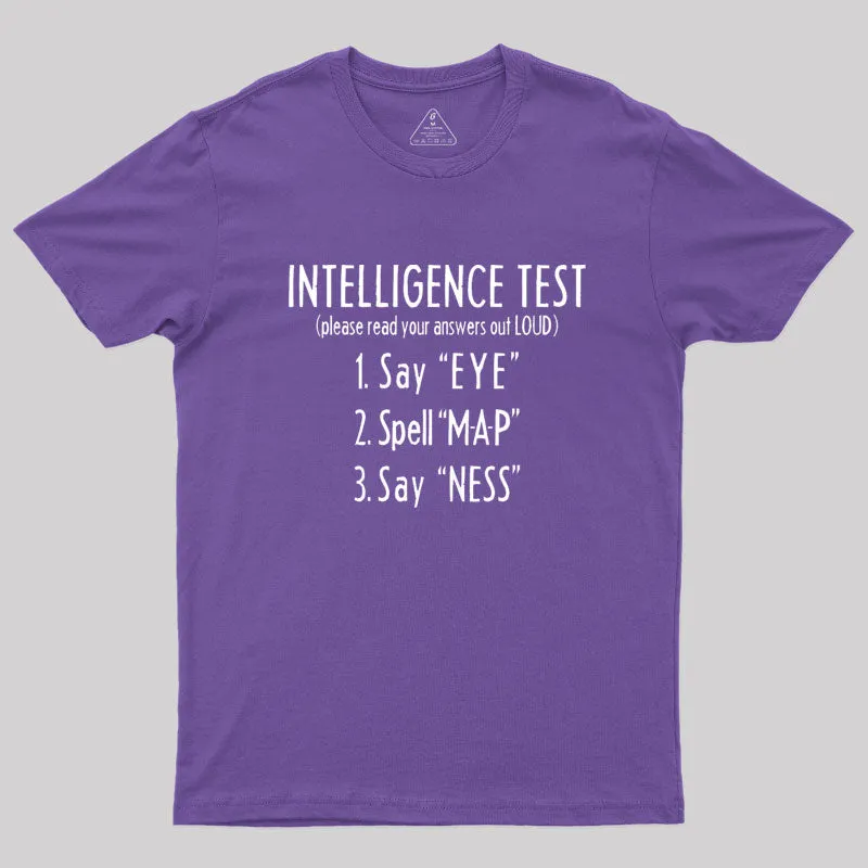 Intelligence Test T-Shirt - Image 6