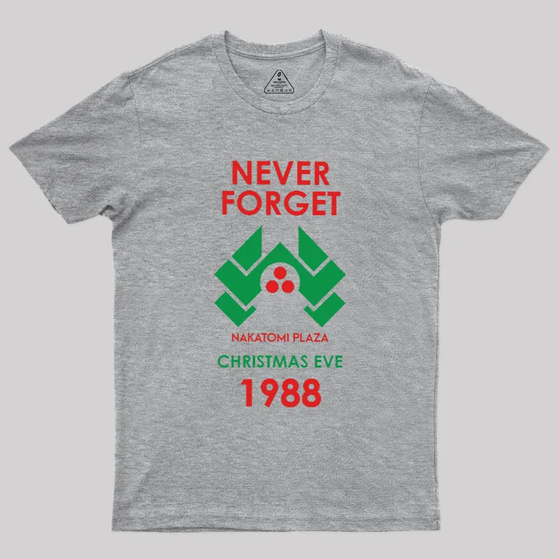 Never Forget 1988 Christmas Eve Geek T-Shirt - Image 3