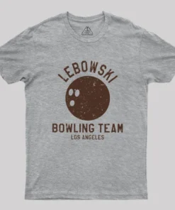 Lebowski Bowling Team Los Angeles Geek T-Shirt