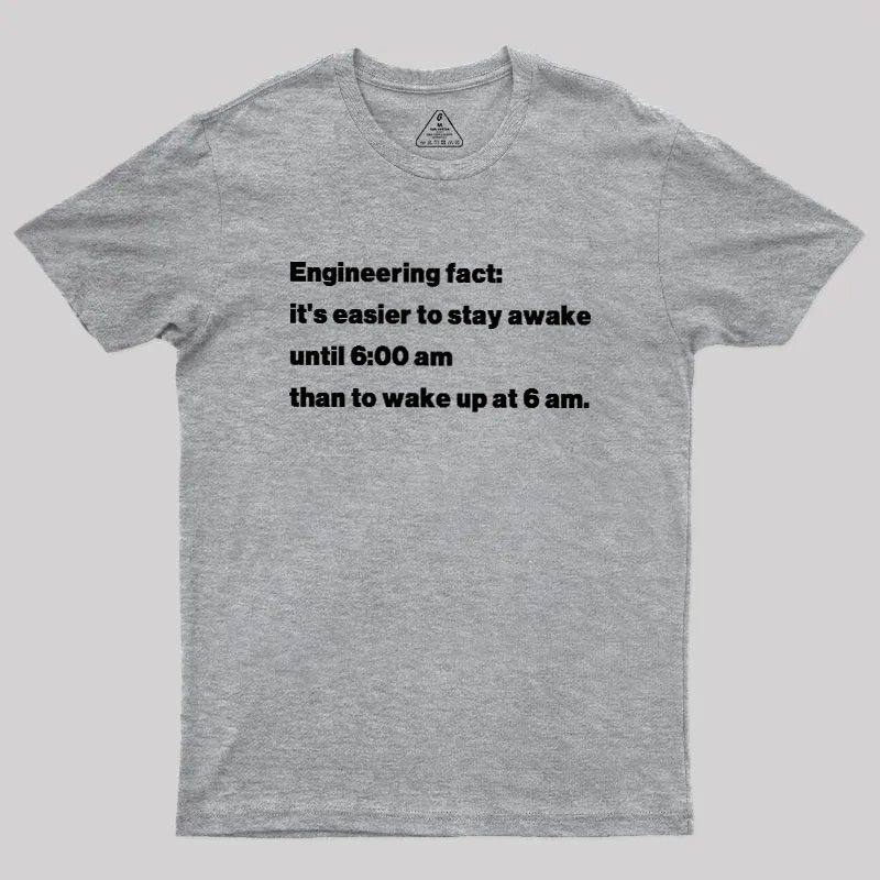 Engineering Fact Geek T-Shirt - Image 4