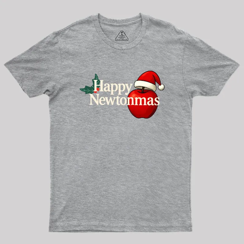 Happy Newtonmas Geek T-Shirt - Image 4